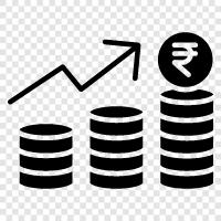 income, net worth, cash flow, pay check icon svg