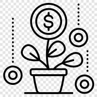 income, cash flow, cash flow statement, earnings icon svg