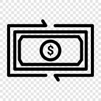 income, earnings, cash flow, profits icon svg