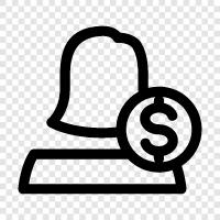 income, pay, salary, paychecks icon svg