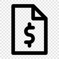 income statement, balance sheet, cash flow statement, statement of stockholders icon svg