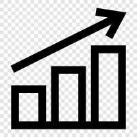 increase in, increase in efficiency, increase in production, increase sales icon svg