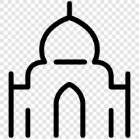 india, historical, city, travel icon svg