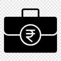 Indian Rupee, Rupee Wallet, Indian Currency, Indian Money icon svg