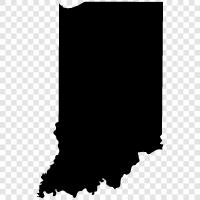 Indiana State, Indianapolis, Fort Wayne, Evansville icon svg