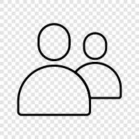 individuals, human, people, humanity icon svg