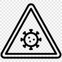 infections, viruses, respiratory, diseases icon svg