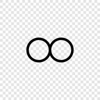 infinite, endless, boundless, infinite regress icon svg