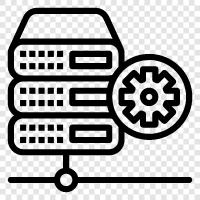 Infrastructure, Security, Backup, Cloud icon svg