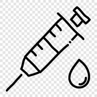 injection, pain, anesthesia, medical icon svg