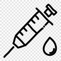 injection, drugs, needle, overdose icon svg