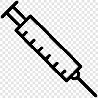 injection, medication, needle, medical icon svg