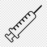 injection, medical, health, disease icon svg