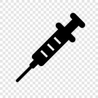 injection, heroin, opioid, pain medication icon svg