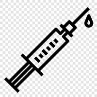 injections, drug, needles, medical icon svg