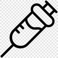 injections, medical, medical supplies, Syringe icon svg