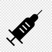 injections, needles, medication, health icon svg