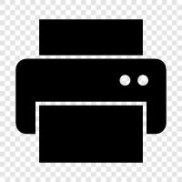 ink, toner, cartridge, paper icon svg