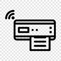 inkjet, laser, toner, printer cartridge icon svg