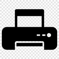 inkjet, laser, toner, ink icon svg