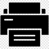 inkjet printer, laser printer, inkjet printer toner, Printer icon svg