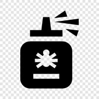 insect repellent, DEET, OFF, insecticide icon svg