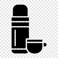 insulated, heat, keep, drink icon svg