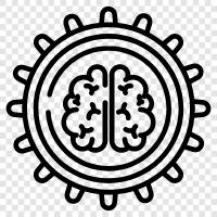 intelligence, learning, memory, thoughts icon svg