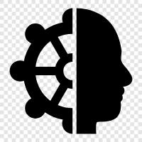 intelligence, brain, mental, thinking icon svg