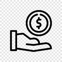 interest, investments, stock market, financial advisor icon svg