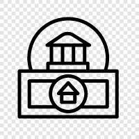 interest, yield, investment, stocks icon svg