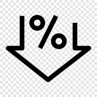 Interest Rate, Low Interest Rates, Rates, Interest icon svg