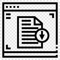 interface, file, program, edit icon svg