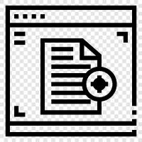 interface, file, windows, program icon svg