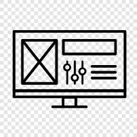 interface, design, user experience, user interface design icon svg