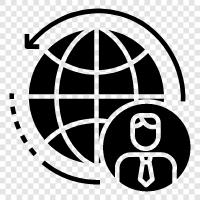 international, welt, planetarisch, solar symbol