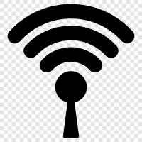 internet, data, laptop, router icon svg