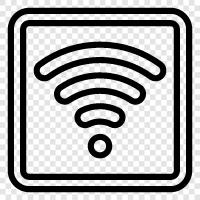 internet, router, sinyal, hız ikon svg