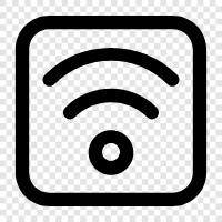 Internet, Wireless, Hotspot, Router symbol