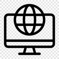 Internet, Browsing, Digital, Computer symbol