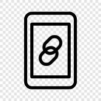 internet, phone, wireless, Mobile link icon svg