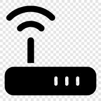 Internet, Breitband, Wireless, Sicherheit symbol