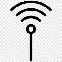 internet, broadband, signal, frequency icon svg