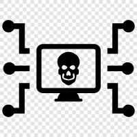 internet crime, cyber terrorism, cyber extortion, cyber stalking icon svg