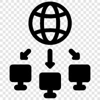 internet, world wide web, telecommunication, computer networks icon svg