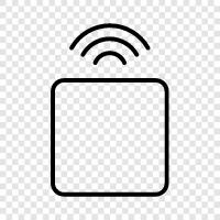 Internet, Router, Sicherheit, Hotspot symbol