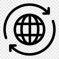 internet, website, online, world wide web icon svg