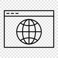 internet, browser, web browser, web browser software icon svg