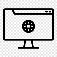 internet, browsing, online, online browsing icon svg