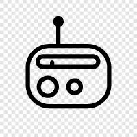 internet, news, talk, music icon svg